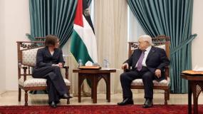 الرئيس يلتقي رئيسة اللجنة الدولية للصليب الأحمر
